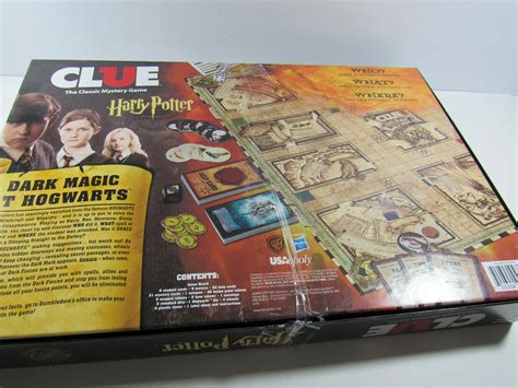 Harry Potter Clue 2016 Mystery Board Game 100% Complete - Contemporary ...