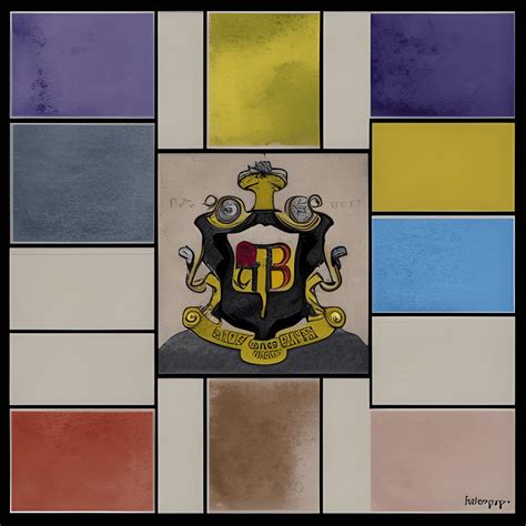 Harry Potter Color Map Creative Fabrica