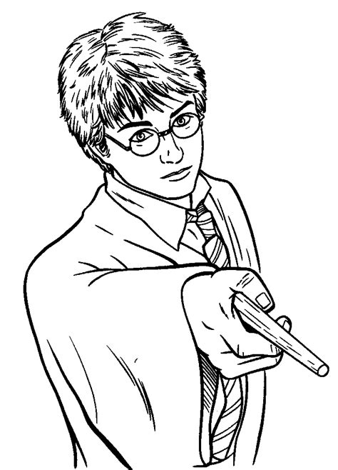 Harry Potter Coloring Pages For Kids Free Printables Kids Art Craft