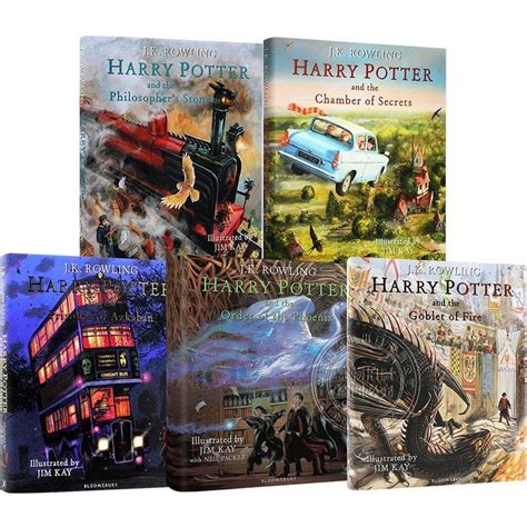 Harry Potter Full Colours Illustrated Edition Children Book Hard Cover