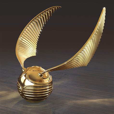 Harry Potter's Elusive Golden Snitch Revealed