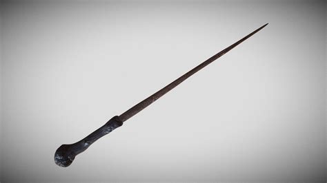 Harry Potter Magic Wand 3D Model By Wwwlas Avlasova11 4Bd3d14 Sketchfab