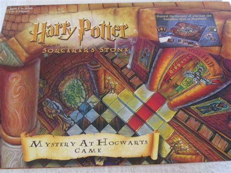 Harry Potter Mystery At Hogwarts Game 2000 Original Clue Style Board