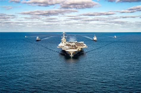 Harry S Truman Carrier Strike Group Ships Conduct Interoperability