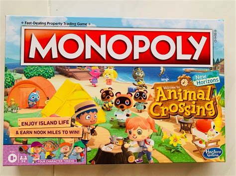 Hasbro Gaming Monopoly Animal Crossing New Horizons Edition Board Game