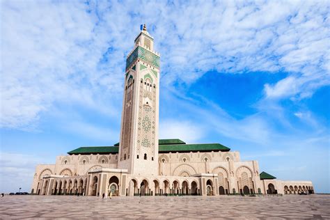 Hassan Ii Mosque In Casablanca Morocco