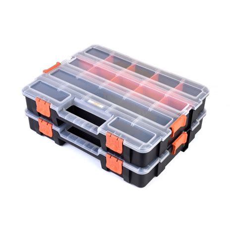 Hdx Interlocking Organizer Box 2 Pac The Home Depot Canada