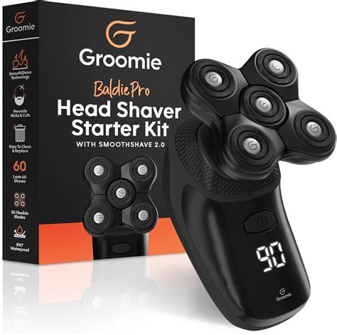 Head Shaver Starter Kit Bald Head Care Cordless Head Shavers Achieve A Smooth Comfortable