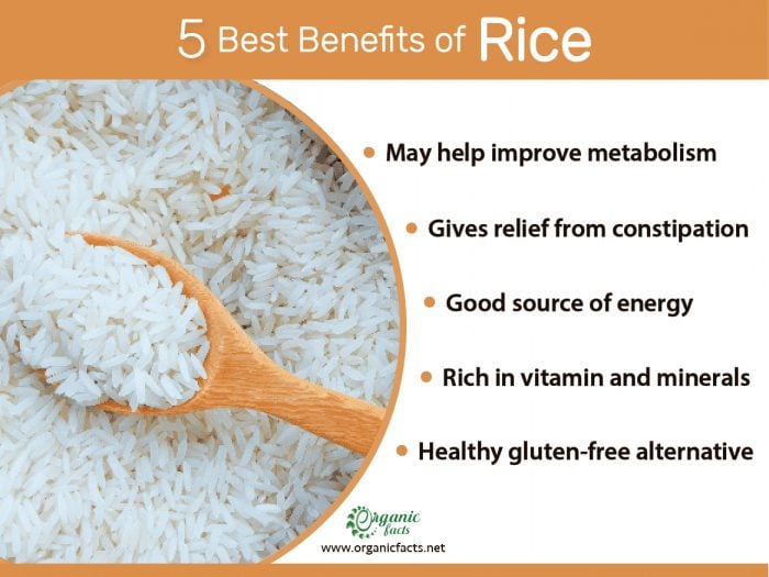 Health Benefits Of Rice Infographic Heart Healthy Living Benefits Of