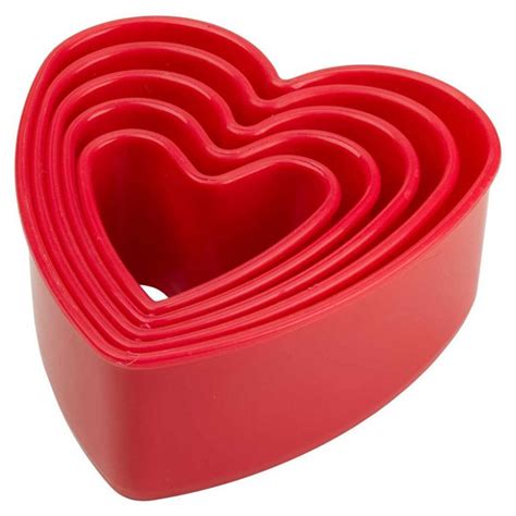 Heart Shaped Cookie Cutters Kitchen Cook Shop