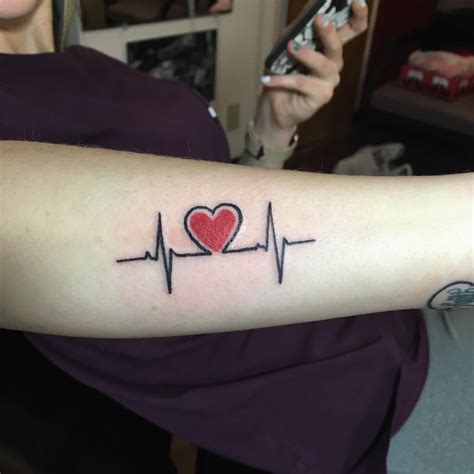 Heartbeat Tattoo Designs for a Lasting Impression