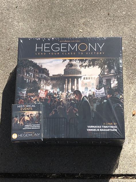 Hegemony Board Game Includes Kickstarter Exclusives Historical Events