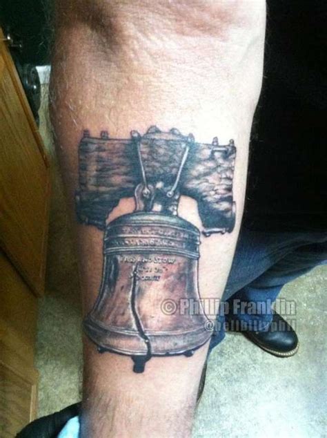 Hellbillyphil Black And Grey Liberty Liberty Bell