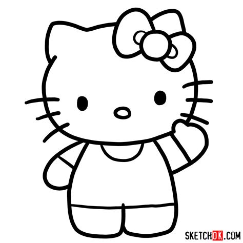 Hello Kitty Drawing Tutorial for Beginners