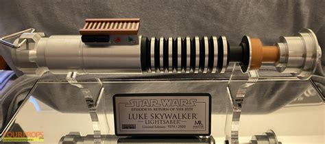 Luke Skywalker's Hero Prop: Lightsaber Wielding Mastery