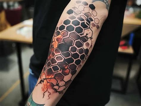 Hexagon Tattoos Designs Ideas For Men And Women