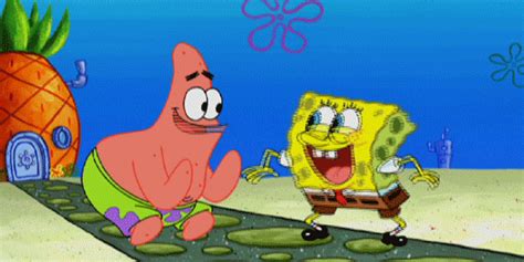 High Five Teamwork Gif By Spongebob Squarepants Find Share On Giphy