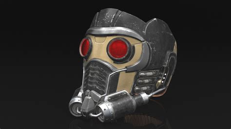 High Poly Mask Star Lord 3D Model Turbosquid 1465607