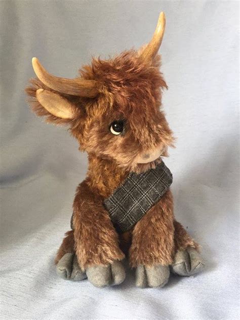 Highland Cow Cute Stuffed Animals Felt Animals Cute Toys