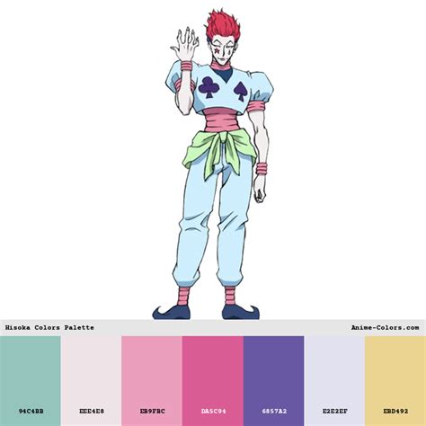 Hisoka Color Palette