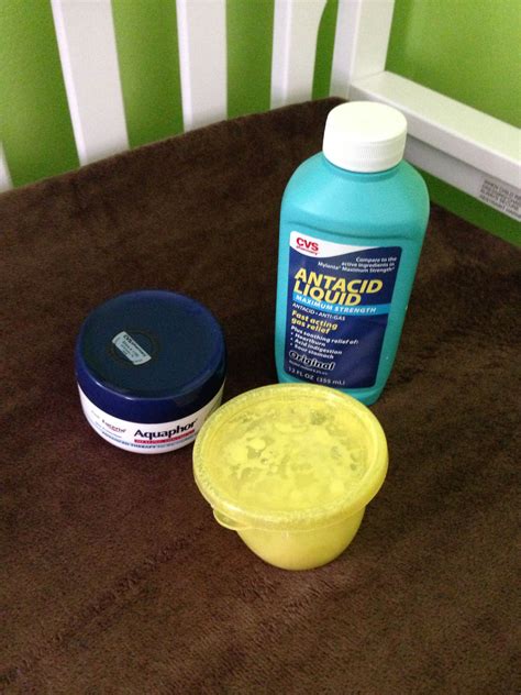 Homemade Diaper Rash Cream Equal Portions Of Aquaphor And Mylanta Or Maalox Fast Relief