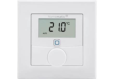 Homematic Ip Hmip Wth 1 Wandthermostat Wei Mediamarkt