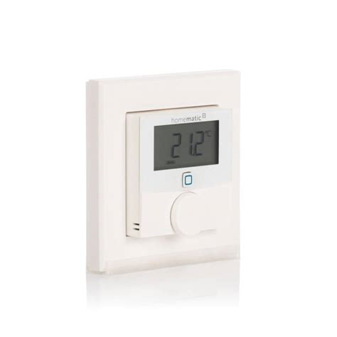 Homematic Ip Smart Home Wandthermostat Mit Luftfeuchtigkeitssensor