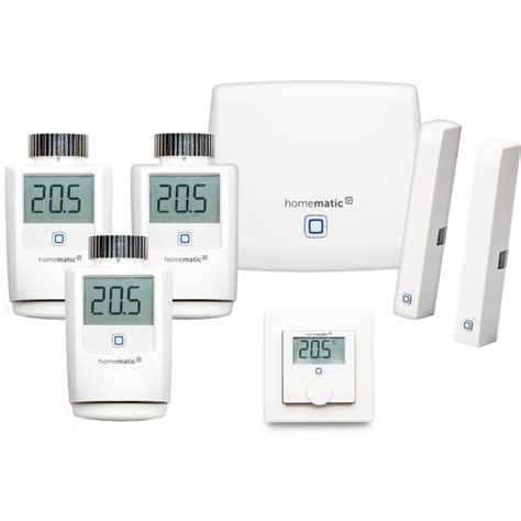 Homematic Ip Starter Set Clima Interior Xl Paquete Completo