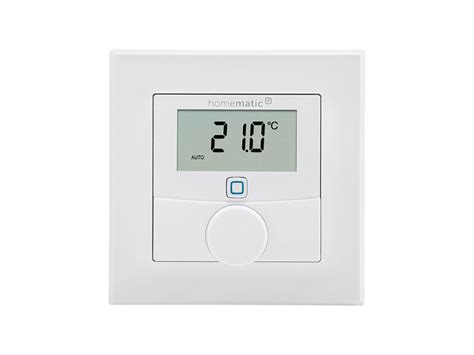 Homematic Ip Wandthermostat Mit Luftfeuchtigkeitssensor