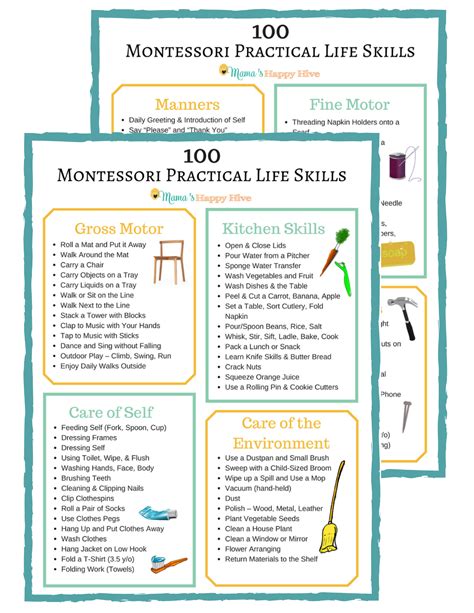 Homeschool Planner Printable Montessori Inspired Lesson Planner Etsy