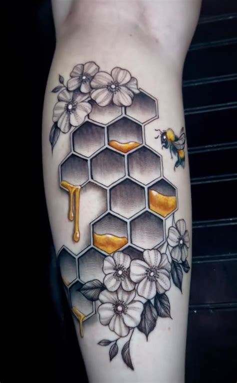 Honeycomb Tattoo Designs and Their Symbolic Meanings