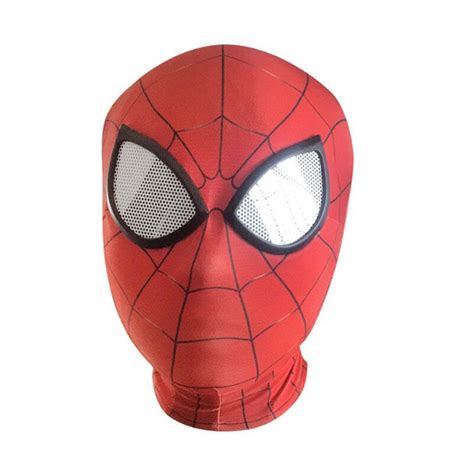 Hot Infinity War Iron Spider Man Mask Lenses 3D Cosplay Costumes Superhero Props Ebay