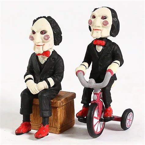 Hot Movie Saw Billy Mini Pvc Figure Horror Dolls Decoration Toys Ebay