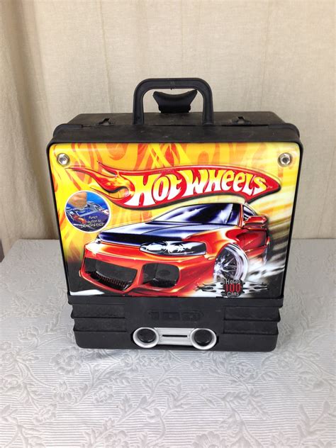 Hot Wheels Car Carrying Case Vintage Hot Wheels Case Super Rally Case Mattel Hot Wheels