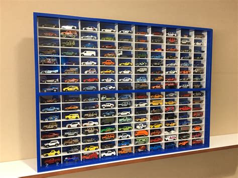 Hot Wheels Display Box For Diecast Model Car Plastic Storage Box