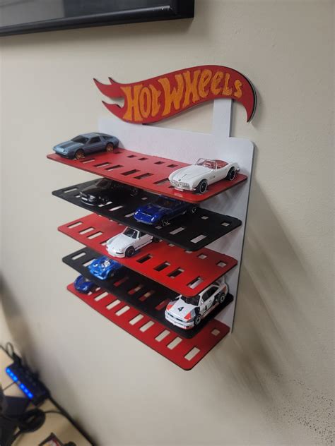 5 Hot Wheels Wall Display Ideas