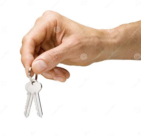 House Keys Keyring Hand Stock Photography Image 11015582