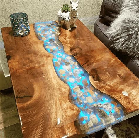 How To Apply Epoxy Resin To Wood Table Top Epoxy Table Top For