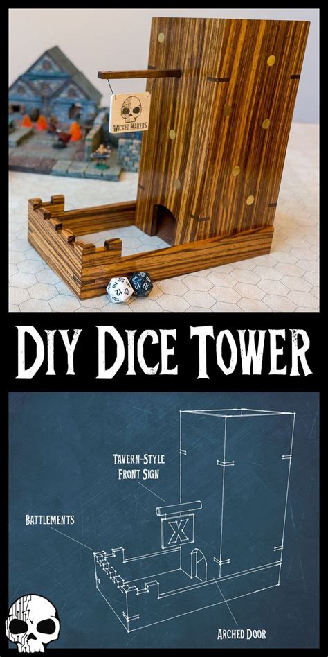 How To Build A Diy Dice Tower For Tabletop Gaming