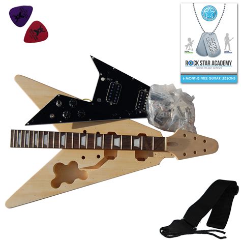 How To Build A Flying V Guitar Mozart Project