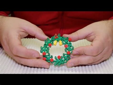 How To Build A Lego Wreath Youtube