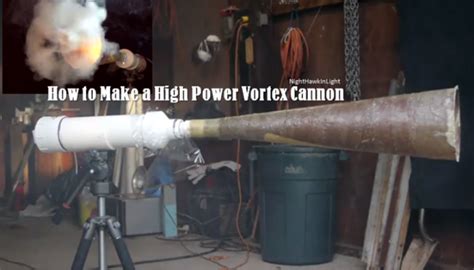 How To Build A Vortex Cannon Vortex Cannon Diy