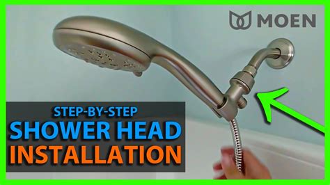 How To Change A Shower Head Fixed Handheld Dual