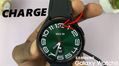 How To Charge Samsung Galaxy Watch 6 Youtube