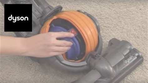 How To Clean Your Dyson Dc24 Vacuum S Filter Youtube