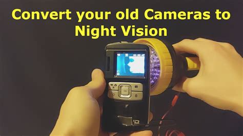 How To Convert A Camera To Infrared Night Vision Homemade Ir