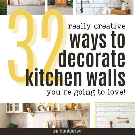 How To Decorate Kitchen Walls 32 Creative Ideas To Try