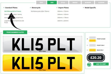 How To Design Replacement Number Plates Using Our Plate Maker