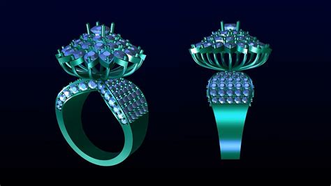 How To Design Ring With Matrix 8 3D Modeling Software 182 Umphumrin