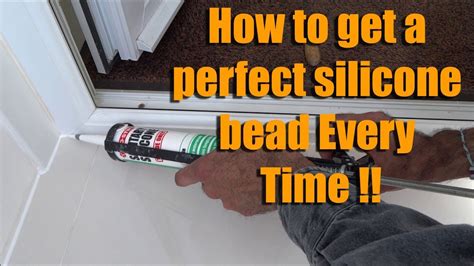 How To Do A Perfect Silicone Bead Every Time Youtube